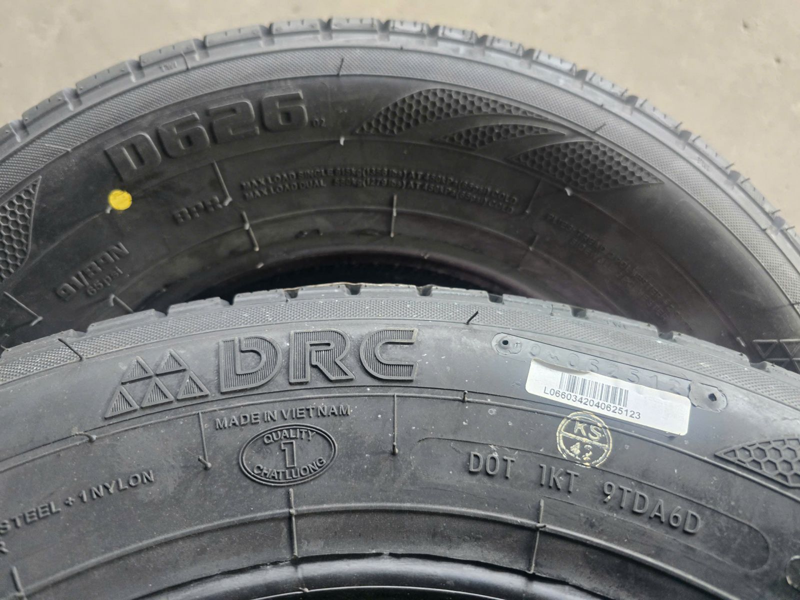 mua lốp xe tải 145R13C drc cho hyundai porter