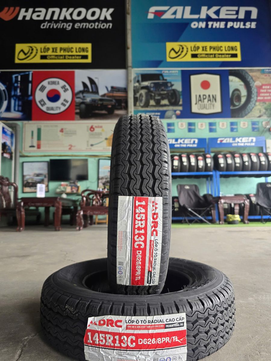 lốp 145R13C drc d626 cho xe hyundai porter