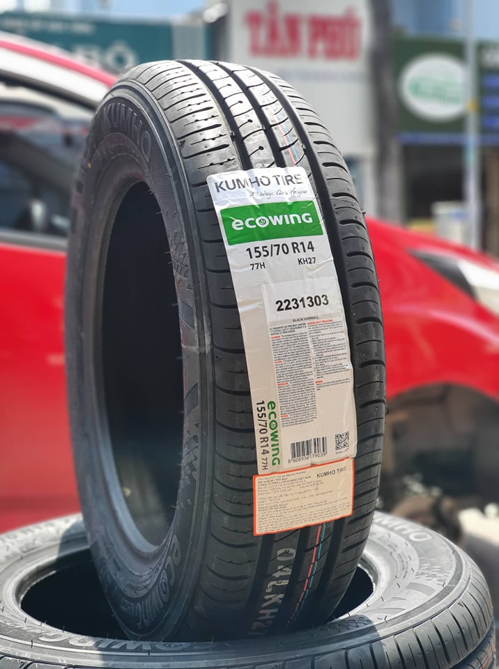 lốp 155/70R14 kumho ecowing kh27