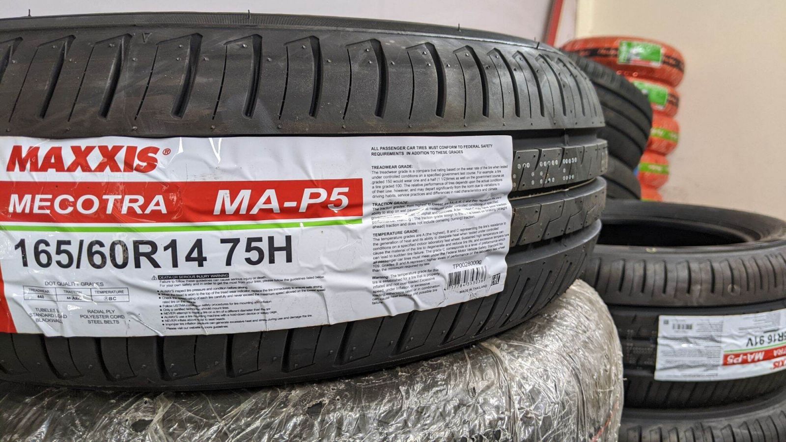 lốp xe 165/60R14 maxxis map5 cho kia morning