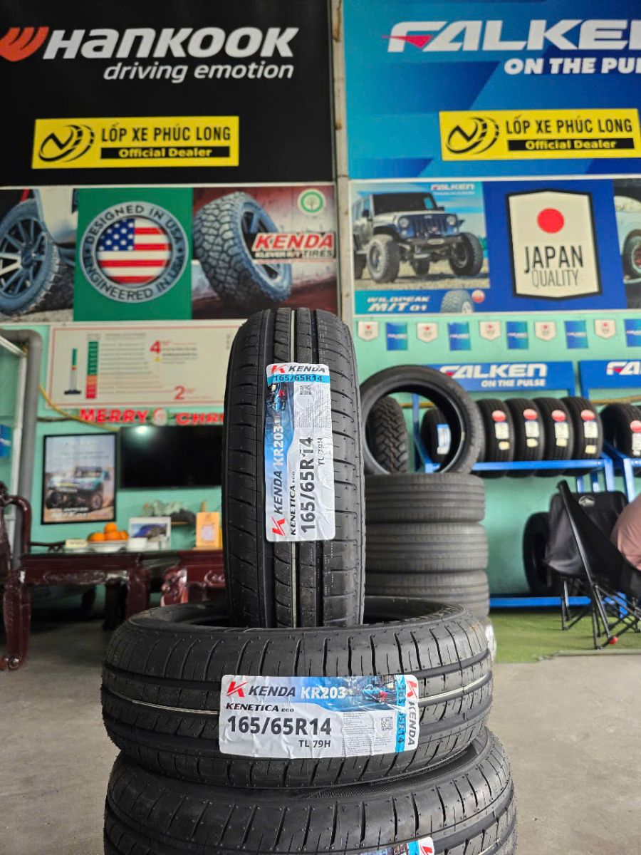 giá lốp 165/65R14 kenda kr203