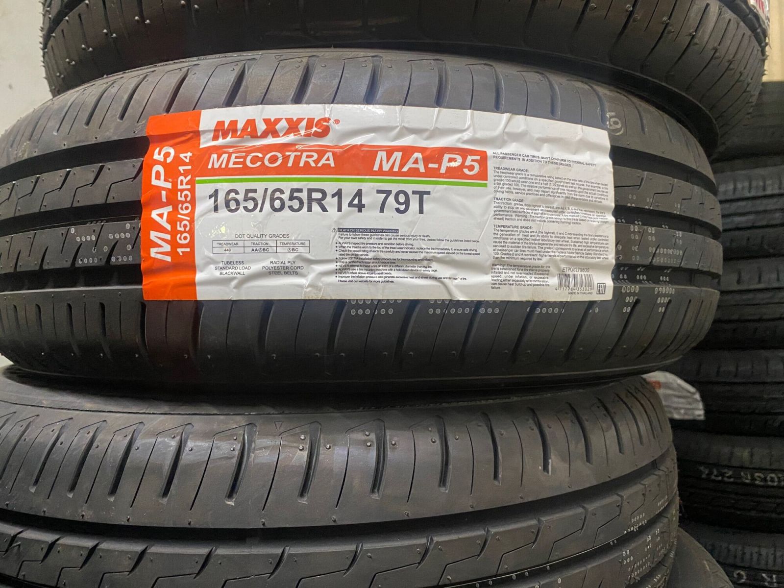 lốp xe 165/65R14 maxxis map5