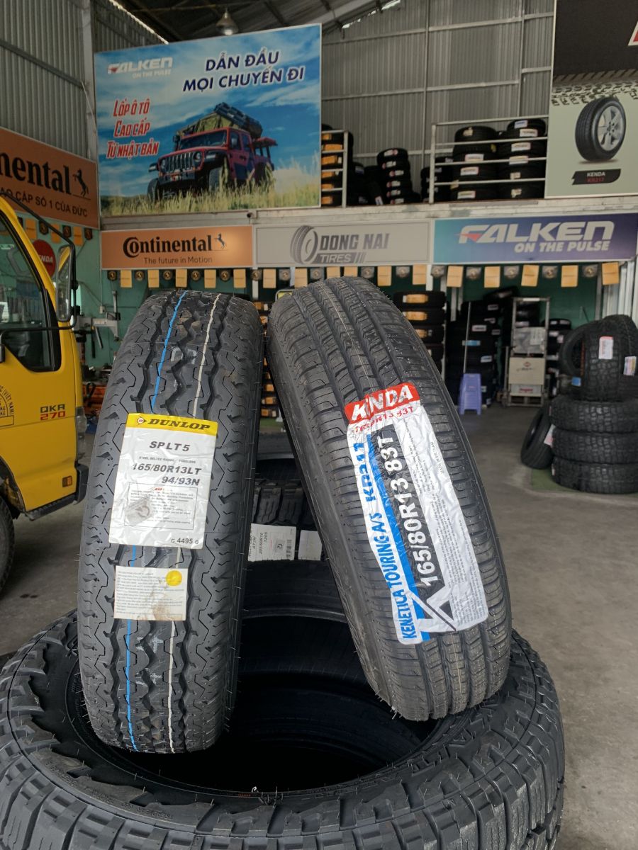 lốp 165/80R13 dunlop splt5