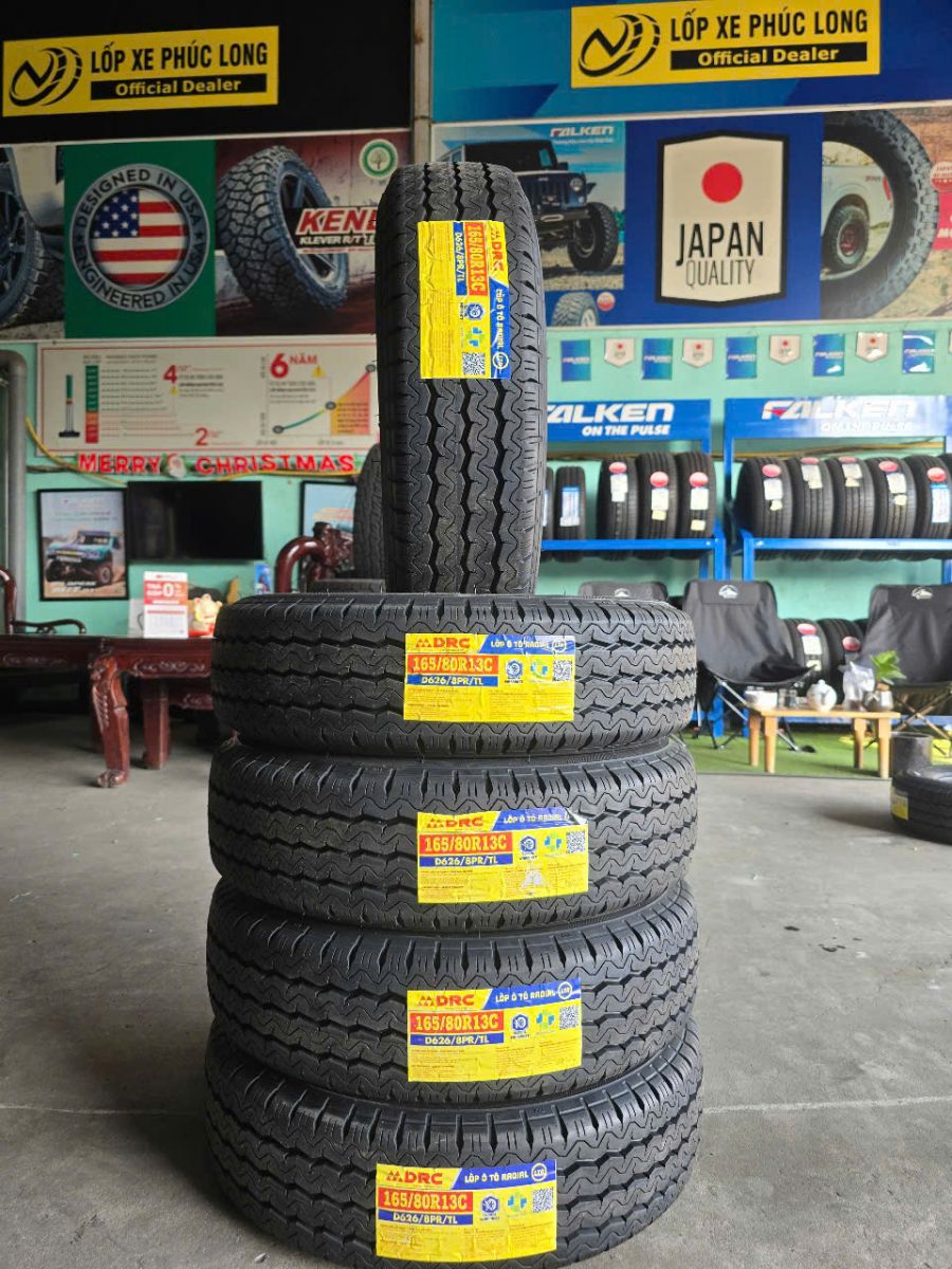 lốp xe tải 165/80R13 drc cho suzuki carry pro