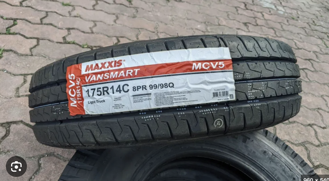 lốp xe tải 175R14C maxxis mcv5