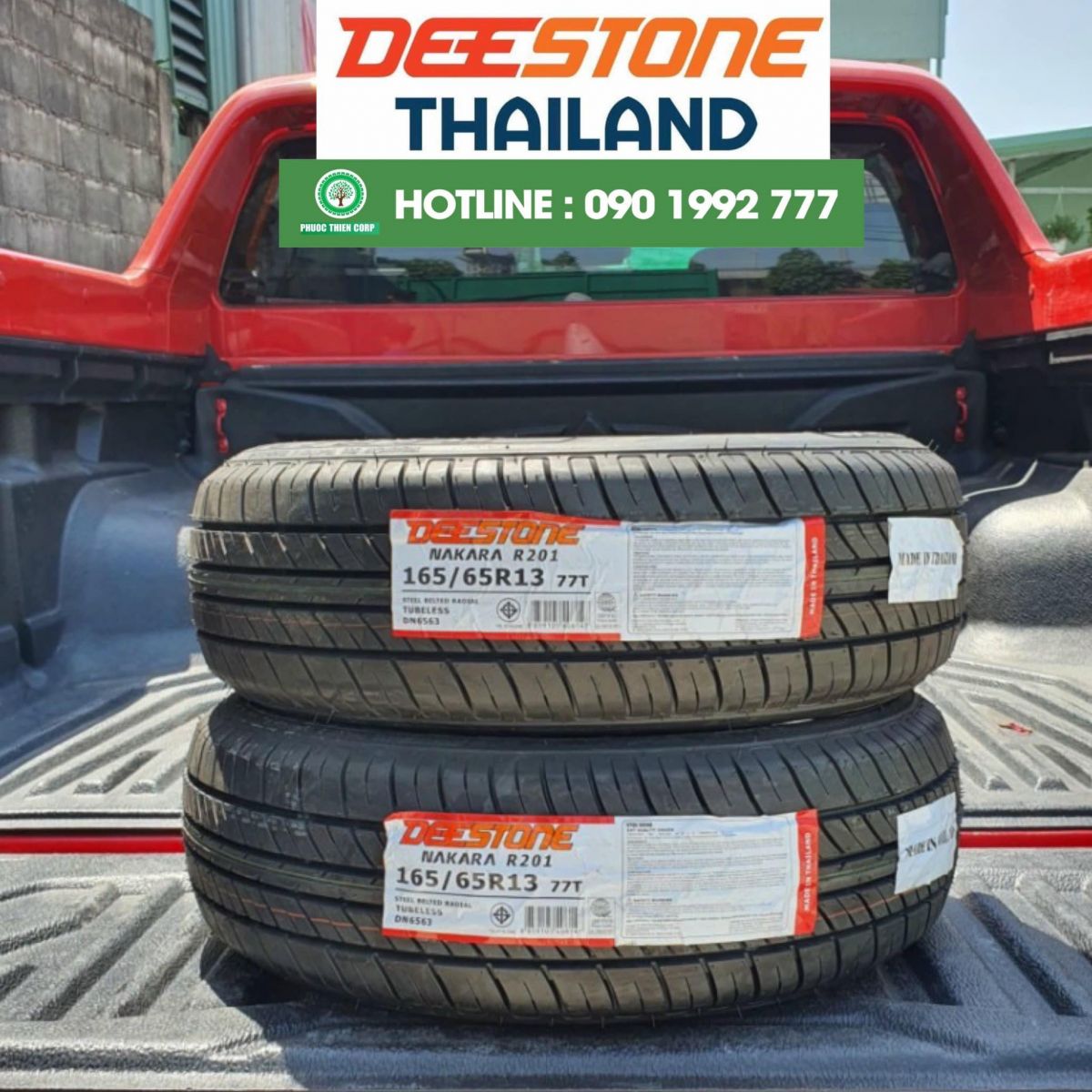 lốp 165/65R13 deestone vicente r201