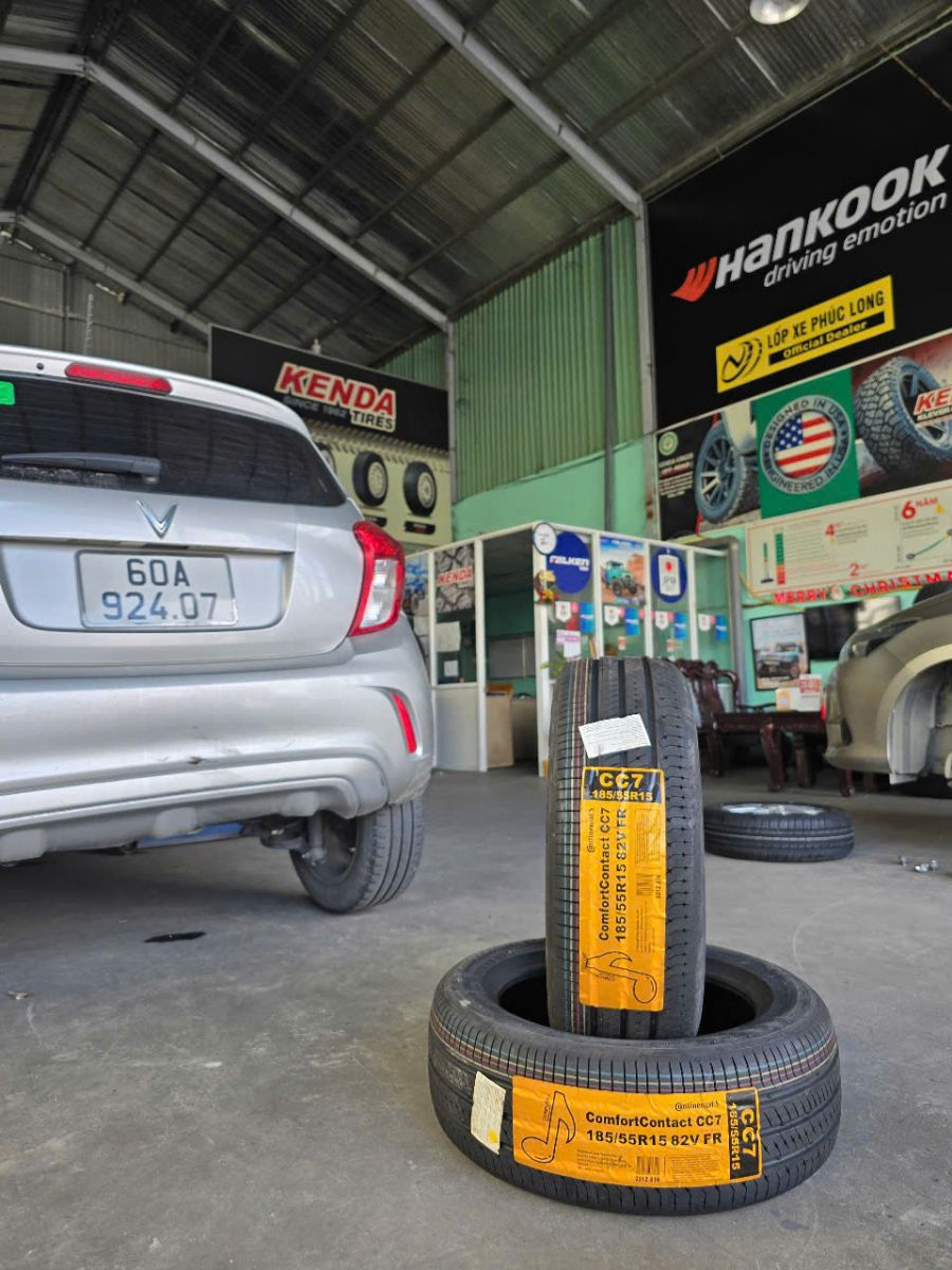 lốp ô tô 185/55r15 continental cc7 đức