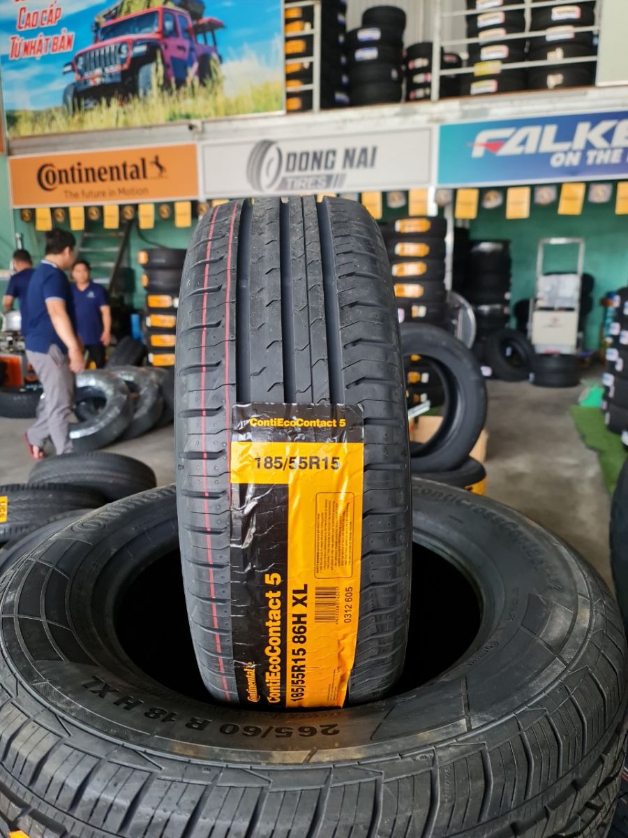 lốp ô tô 185/55R15 continental ec5