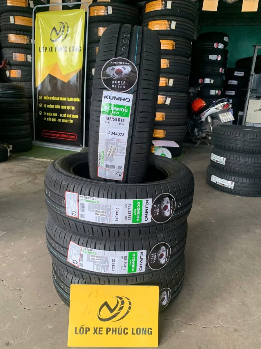 lốp 185/55R15 kumho ecowing es31