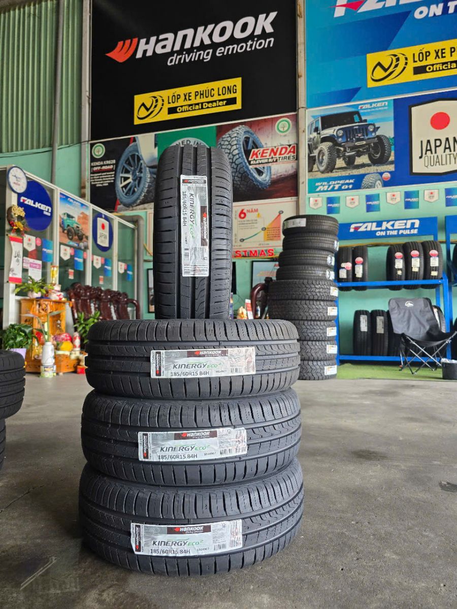 lốp ô tô 185/60R15 hankook eco2 k435 hàn quốc