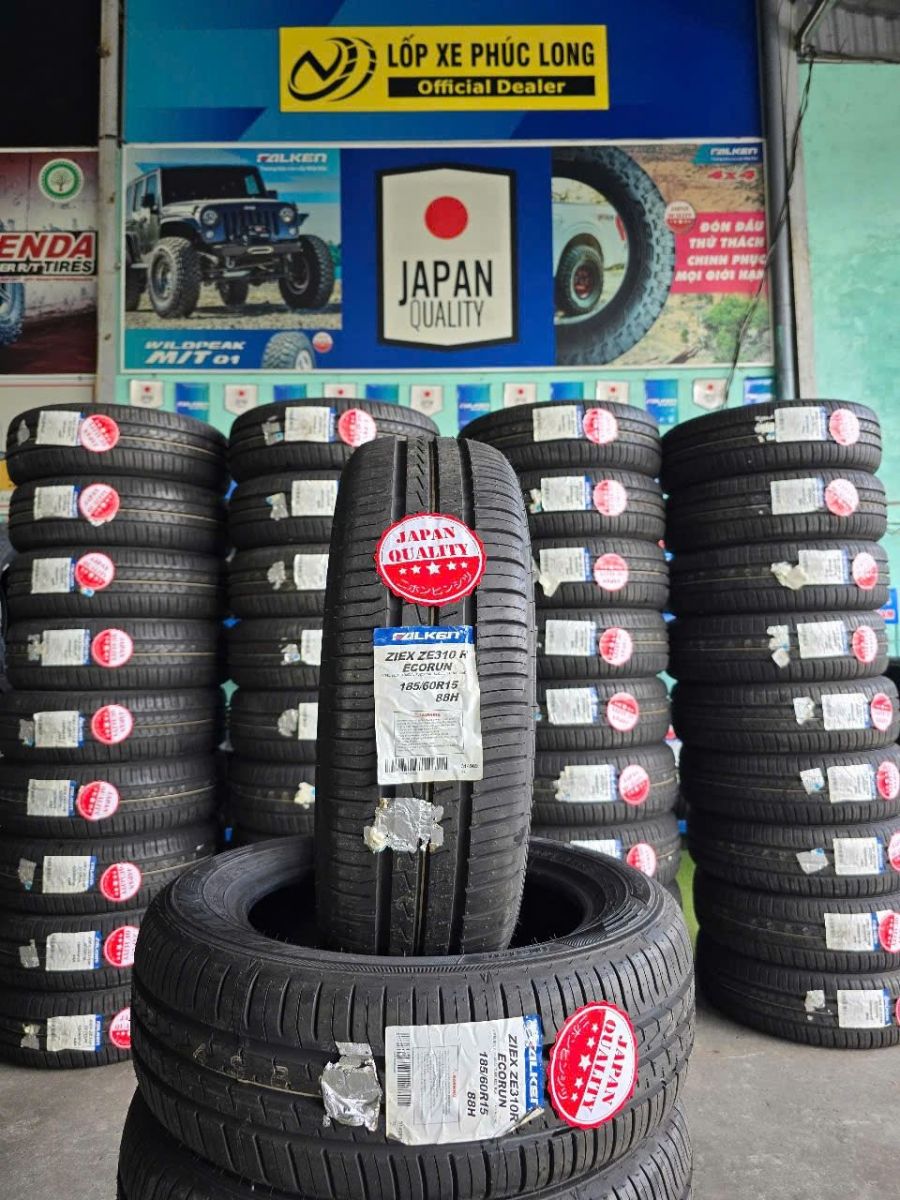 lốp 185/60R15 falken cho toyota vios