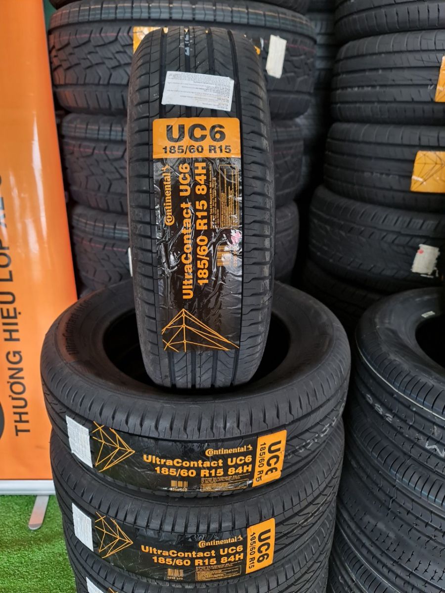 lốp 185/60R15 continental ultra contact  uc6