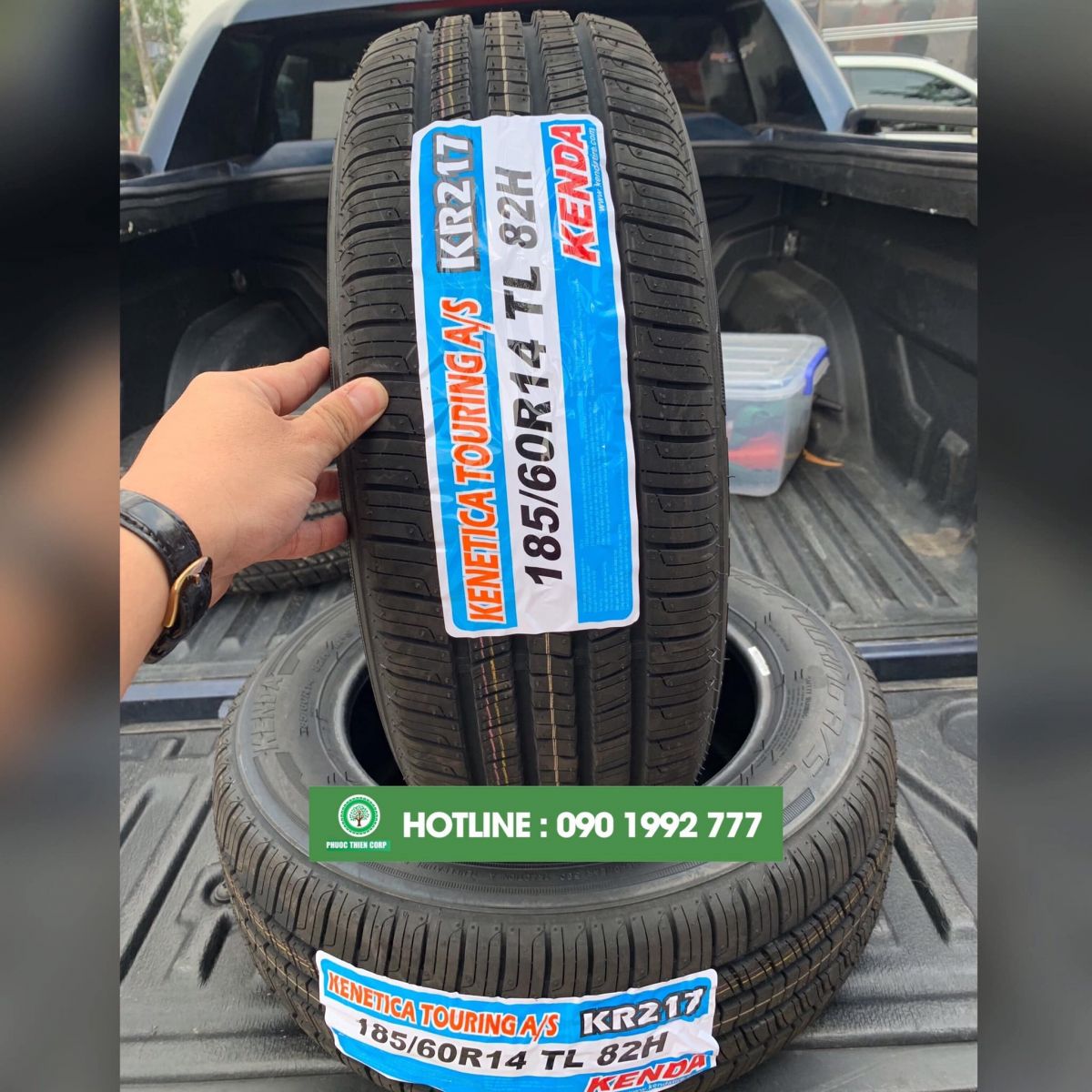 lốp ô tô 185/60r14 kenda kr217 hàng xuất khẩu