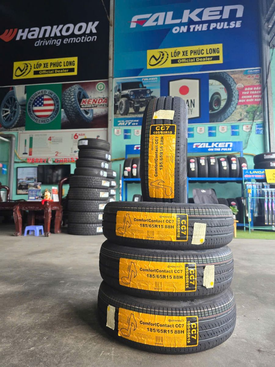 lốp ô tô 185/65R15 continental cc7
