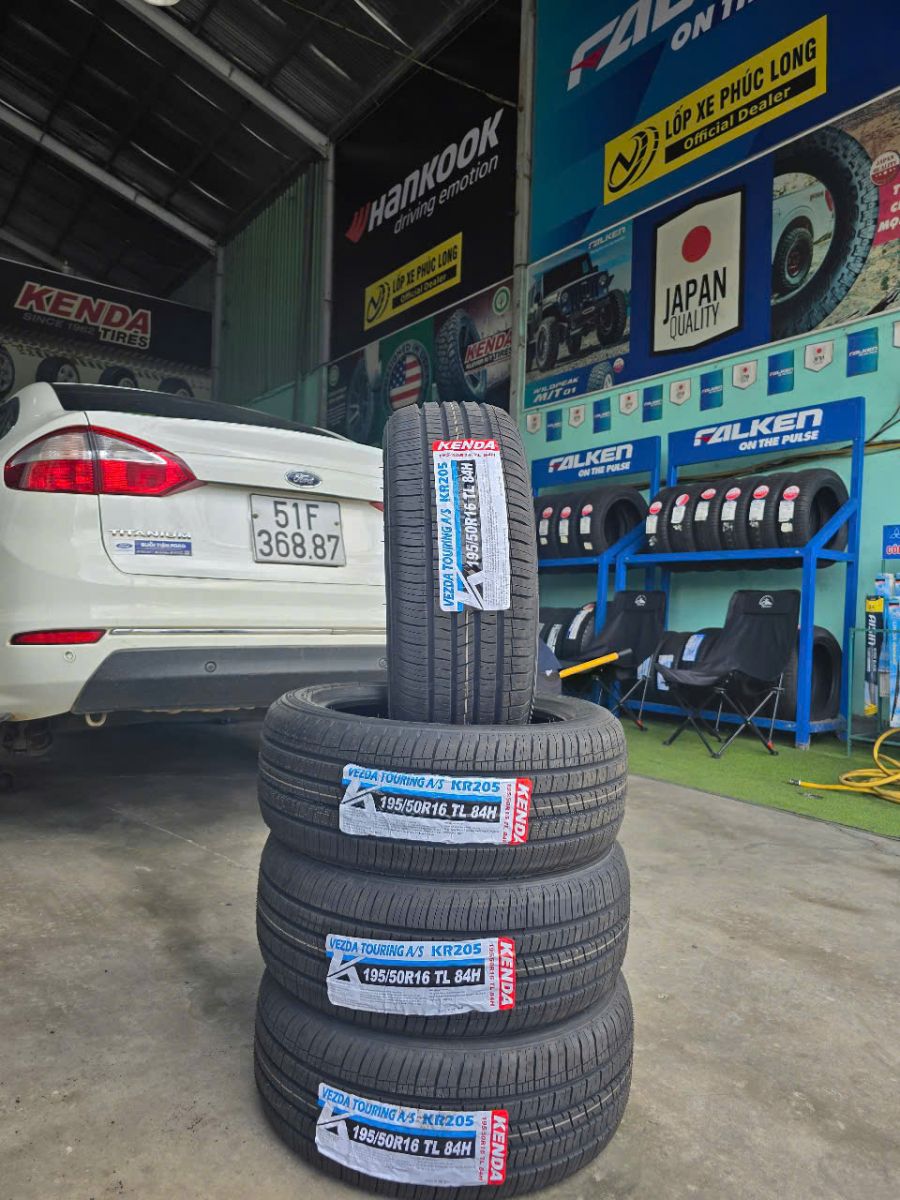 lốp kenda kr205 195/50R16 cho ford fiesta
