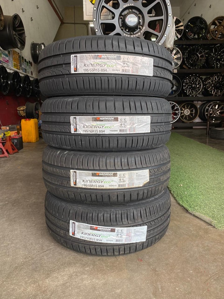 lốp ô tô 195/55R15 hankook kinergy eco2 hàn quốc