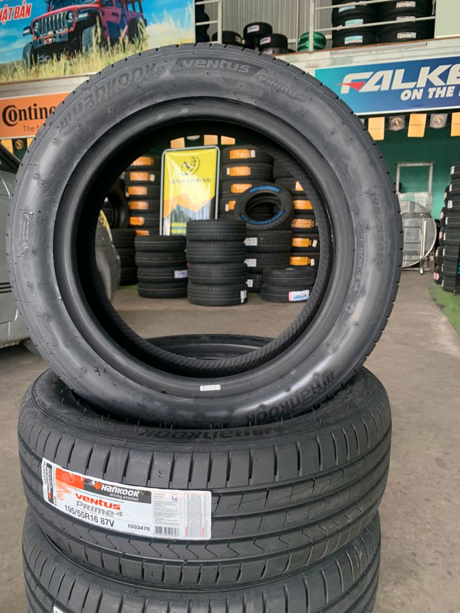 lốp 195/55R16 hankook ventus prime4 hàn quốc