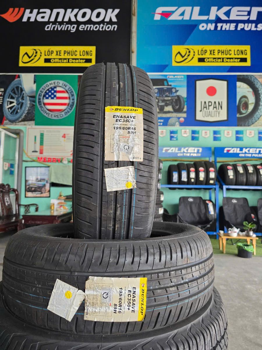 lốp ô tô 195/60R16 dunlop enasave ec350