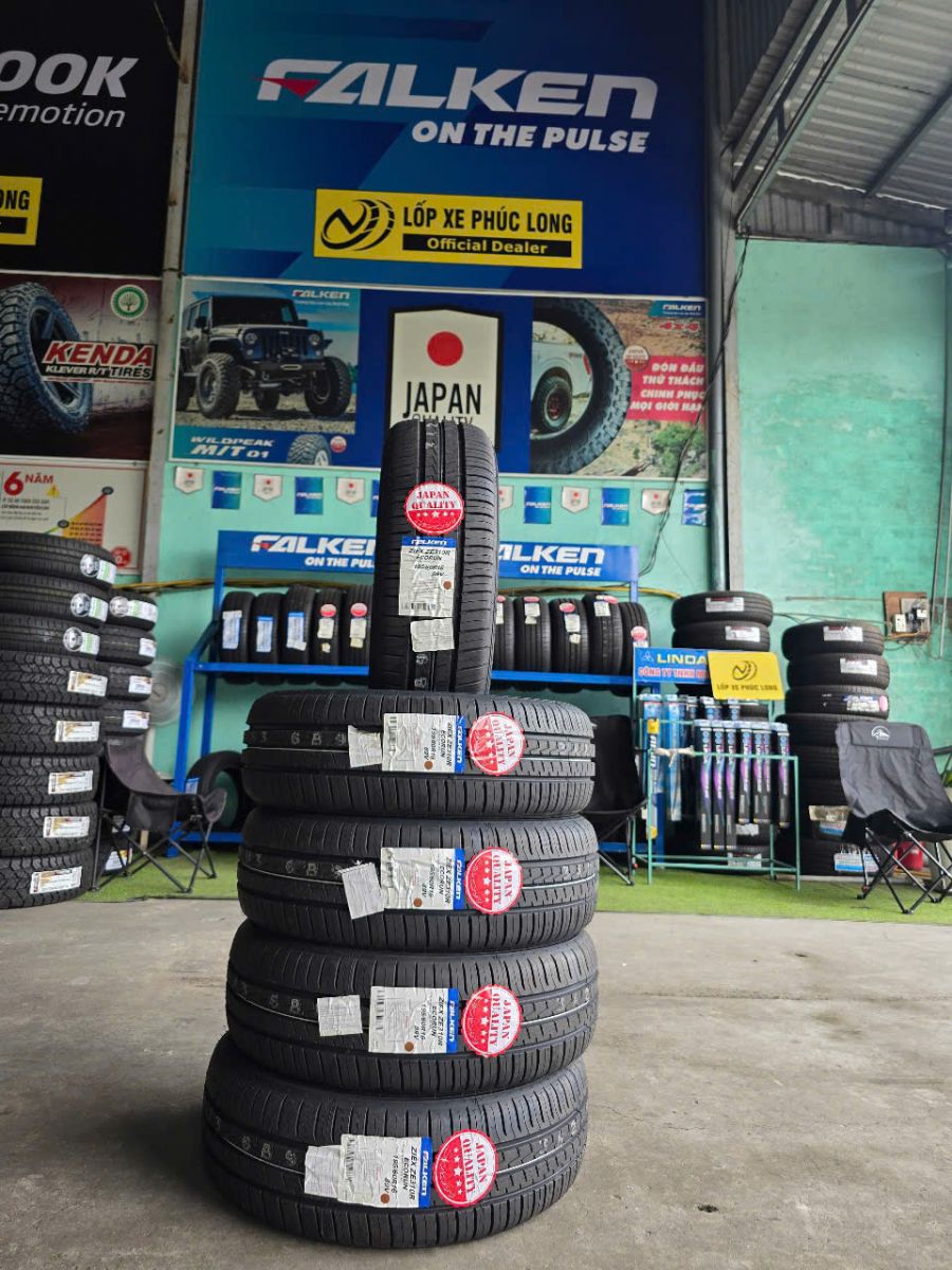 lốp ô tô 195/60R16 falken ze310 ecorun nhật bản