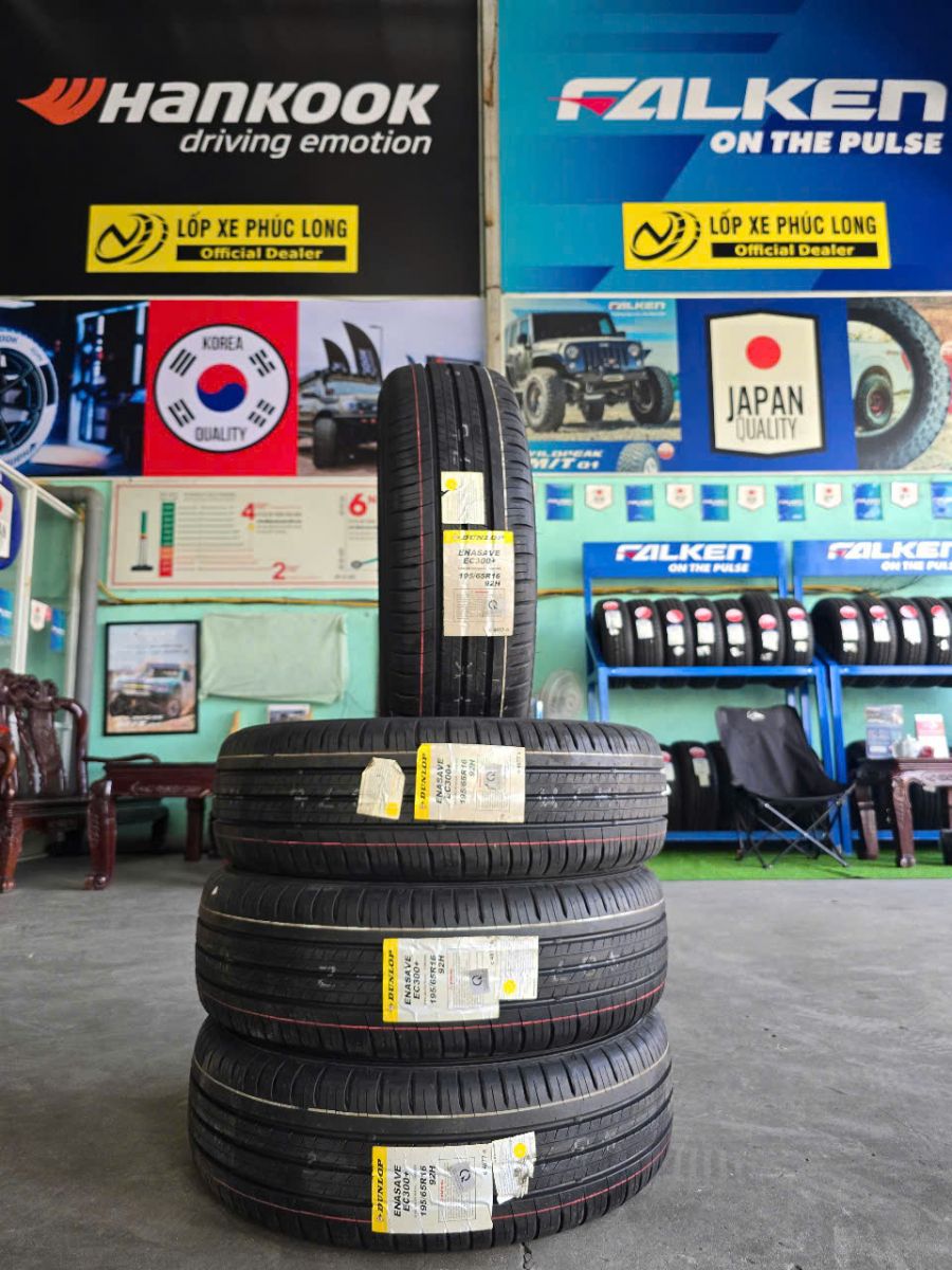 lốp 195/65R16 dunlop ec300 xpander at