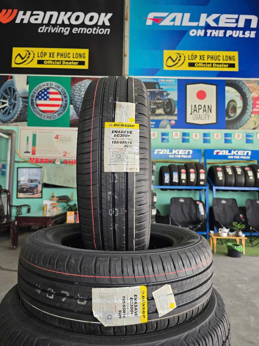 lốp ô tô 195/65R16 dunlop enasave ec300