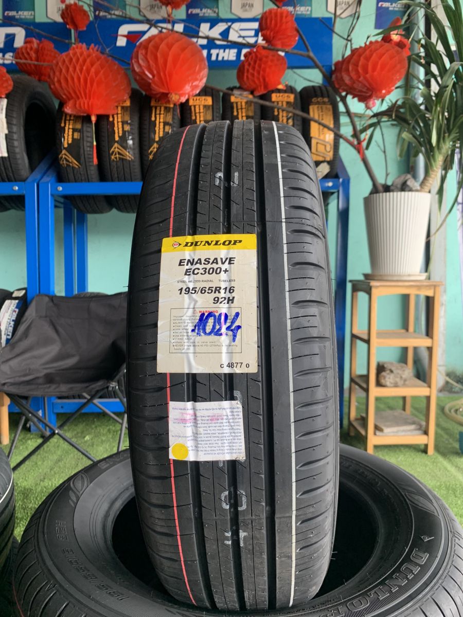 lốp 195/65R16 dunlop enasave ec300 cho xe xpander at