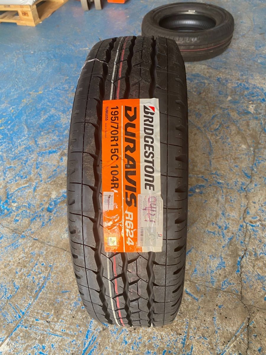 lốp xe 195/70R15C bridgestone duravis cho xe hyundai porter