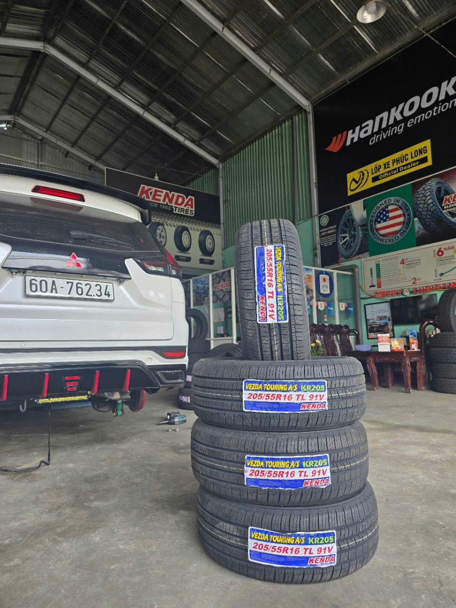 lốp ô tô 205/55R16 kenda kr205