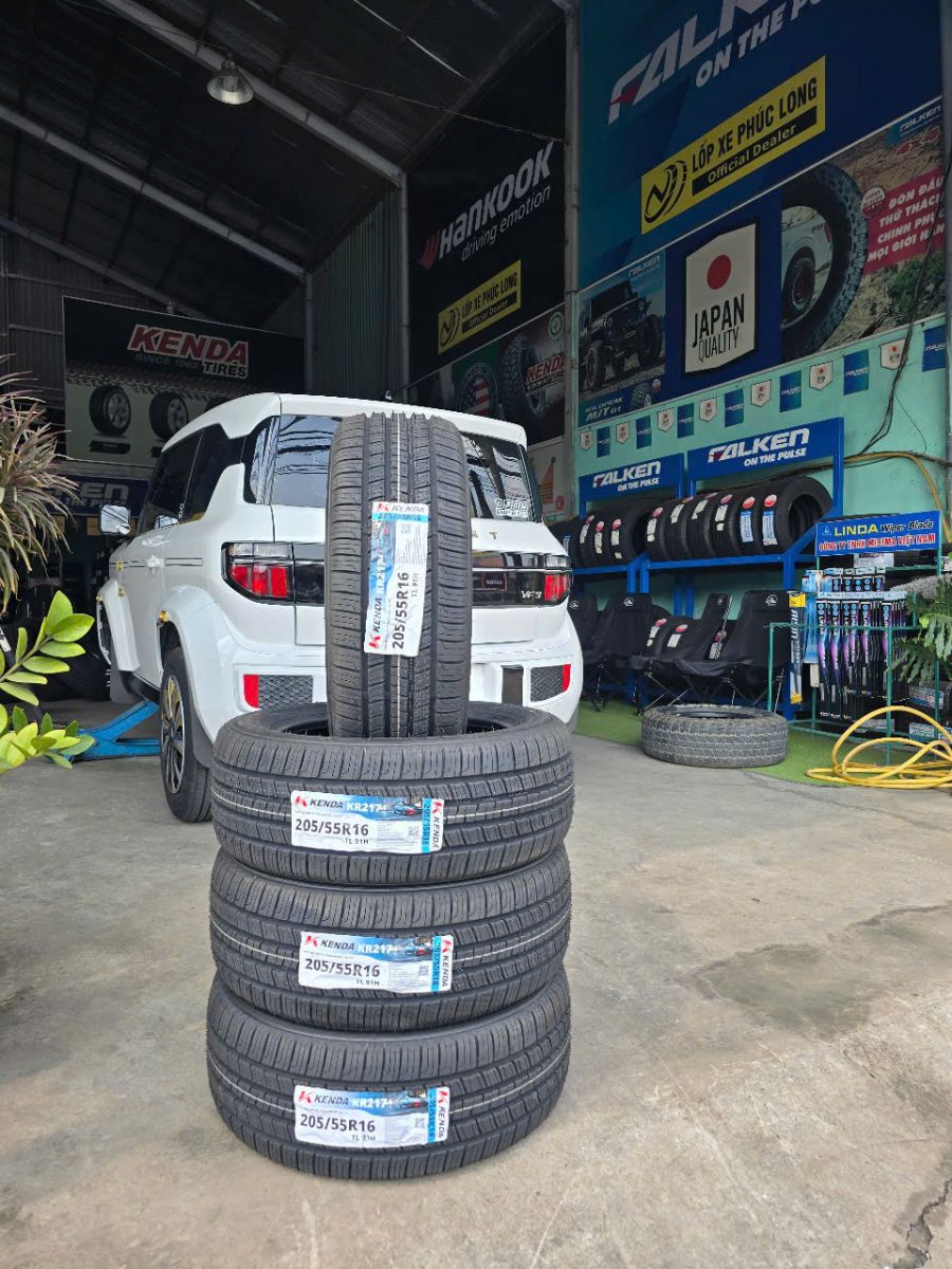 lốp ô tô 205/55R16 kenda kr217 đài loan