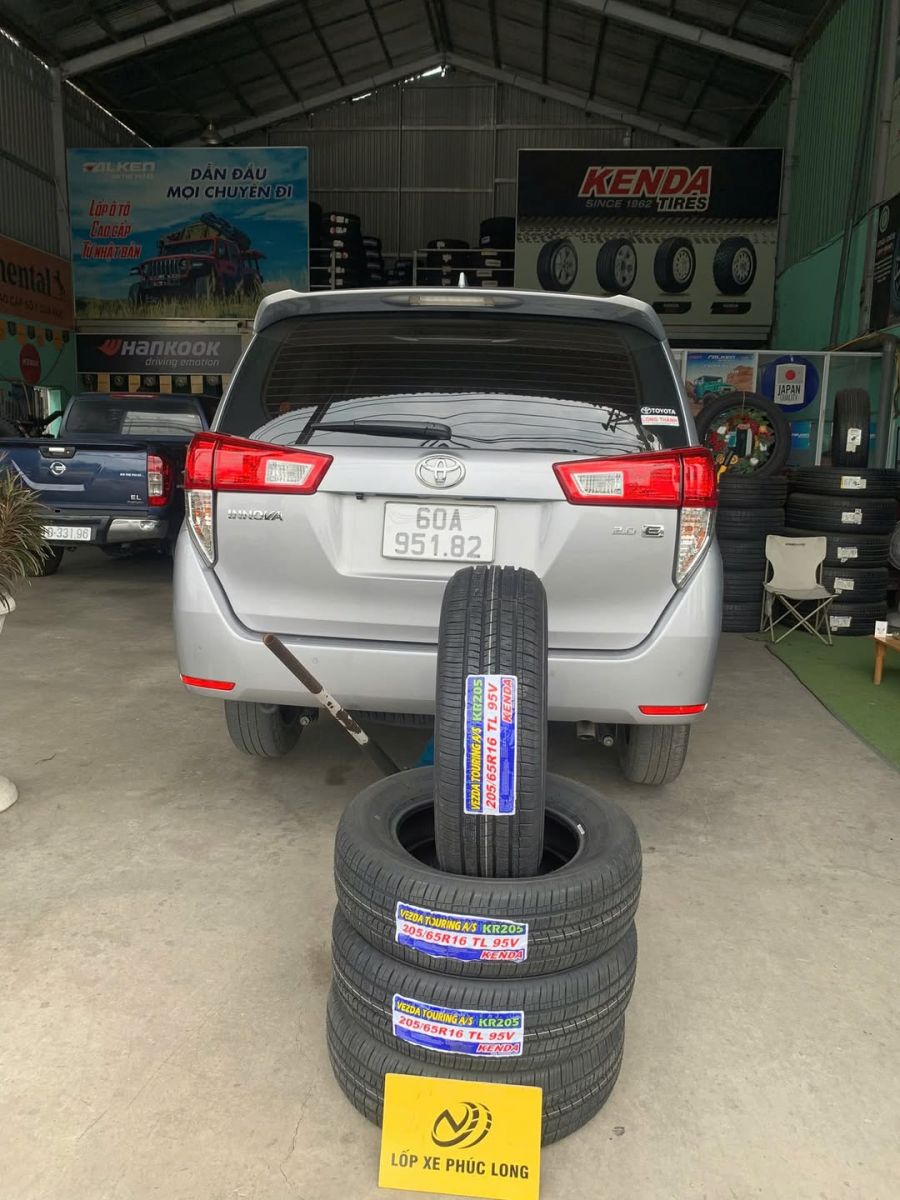 lốp kenda 205/65r16 cho toyota innova