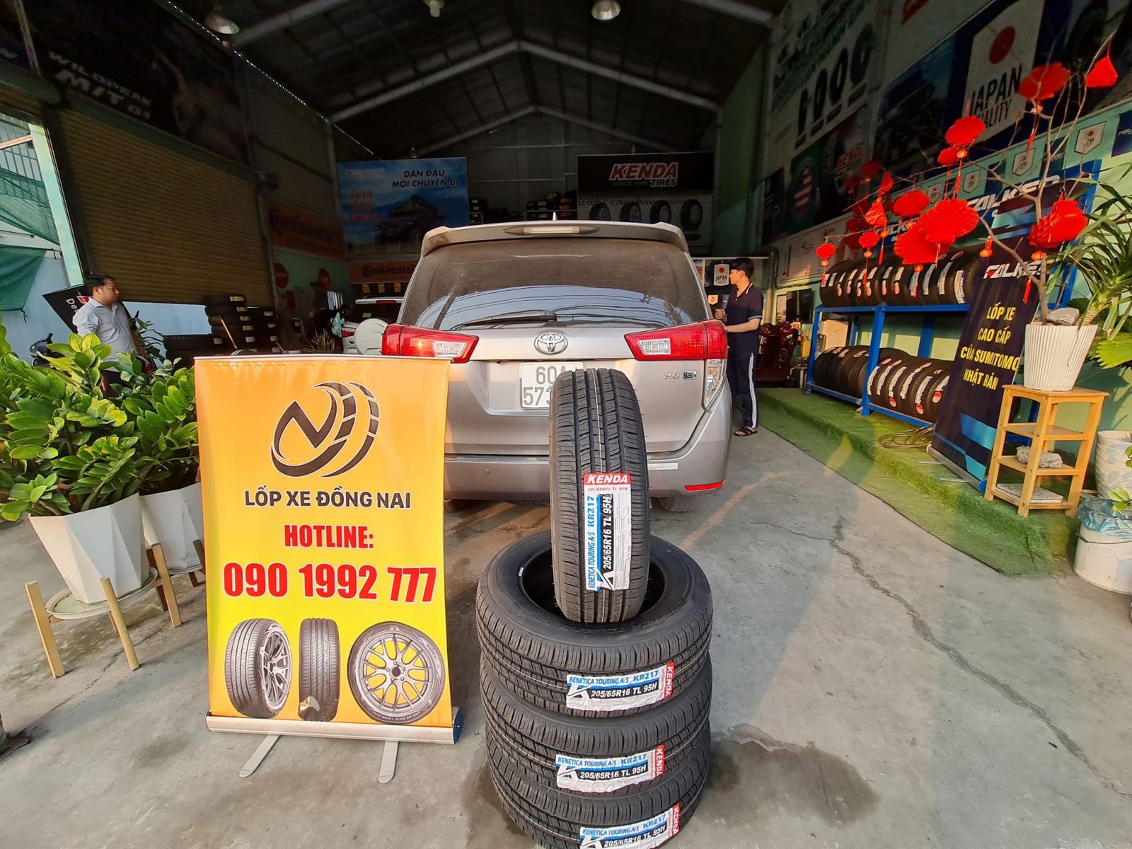 lốp 205/65R16 kenda kr217