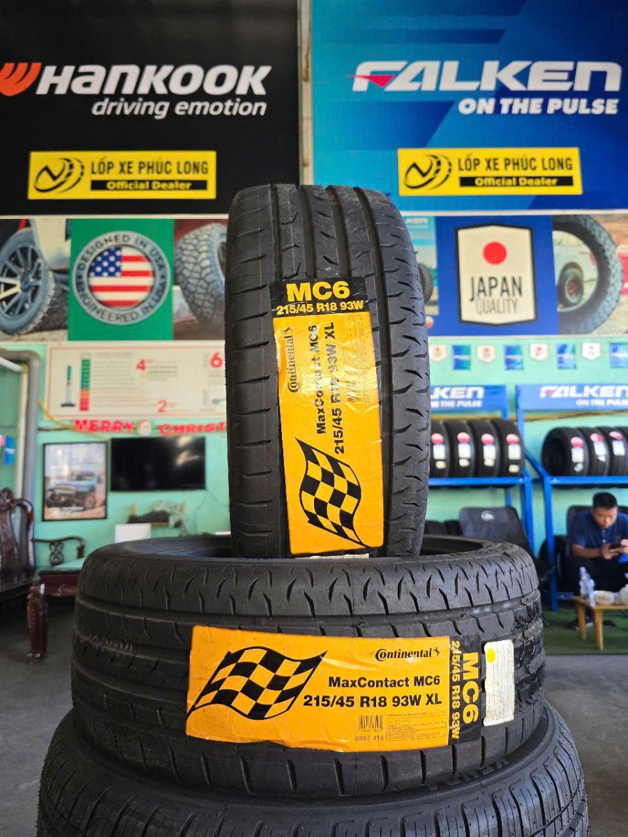 lốp ô tô 215/45R18 continental mc6