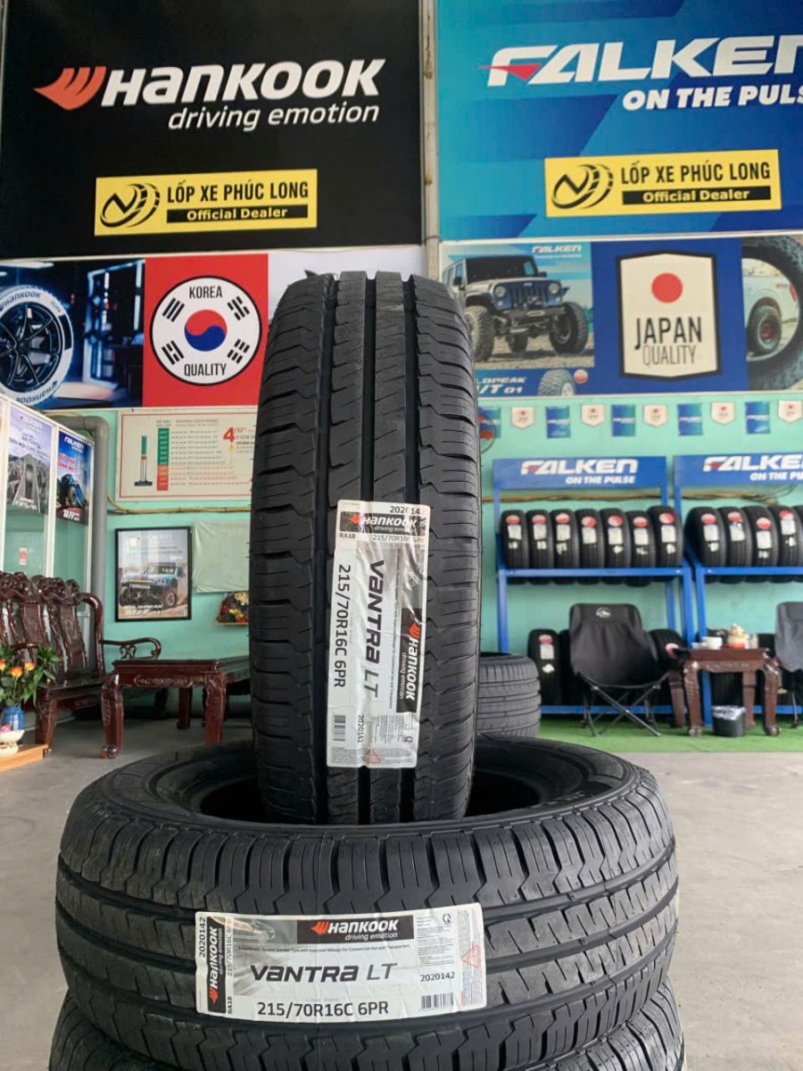 giá bán lốp 215/70R16C hankook vantra ra18