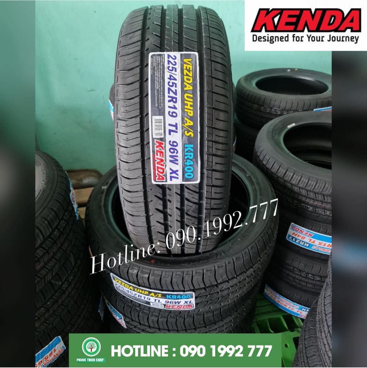 lốp ô tô 225/45R19 kenda kr52 