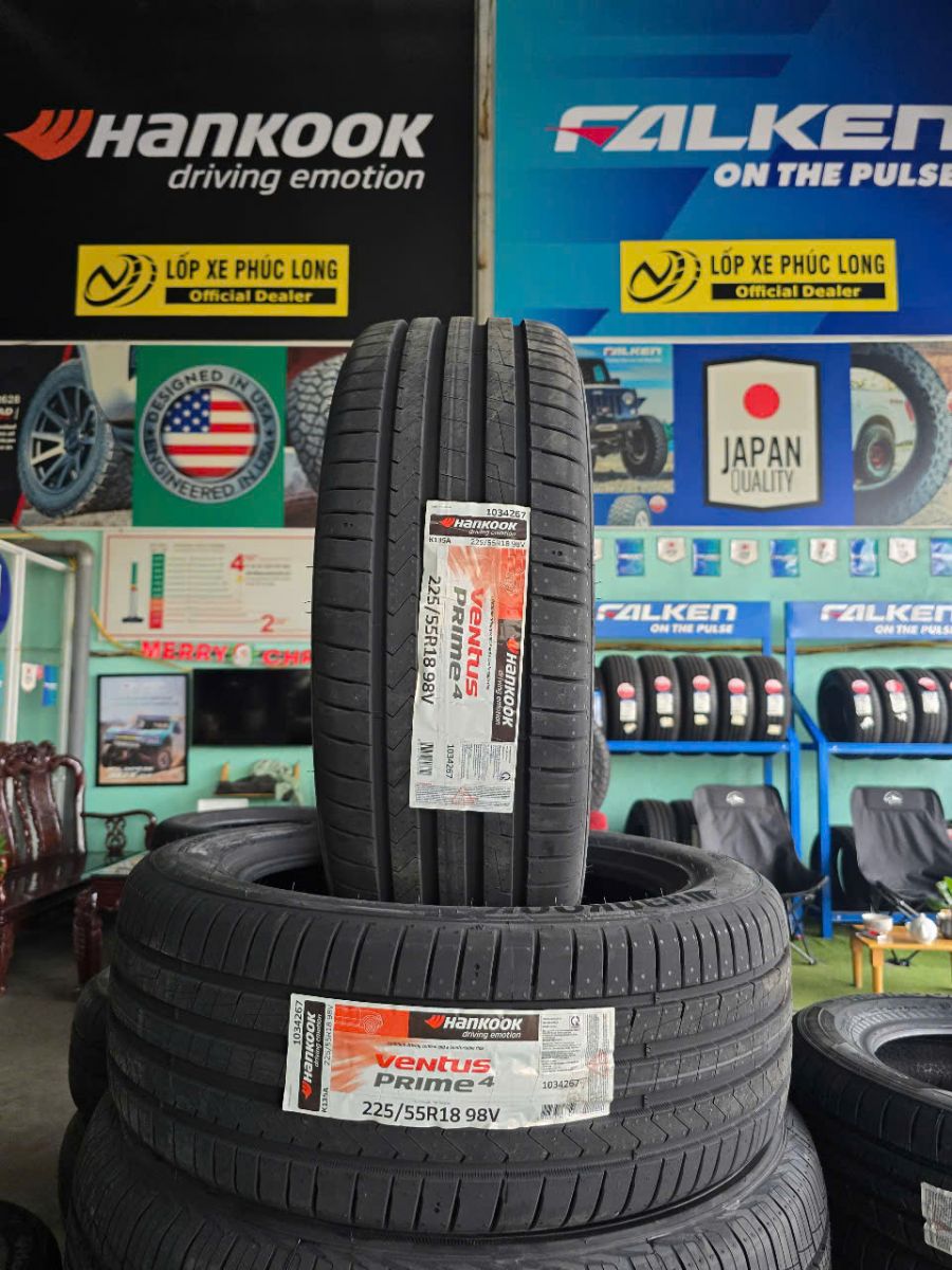 lốp ô tô 225/55R18 hankook ventus prime4 