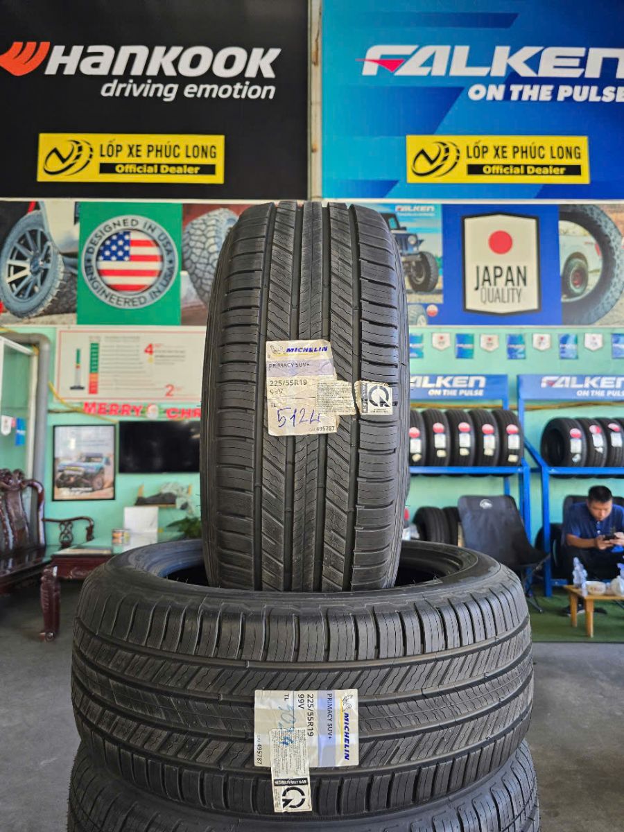 lốp michelin primacy 225/55R19 cho mazda cx5 cx8