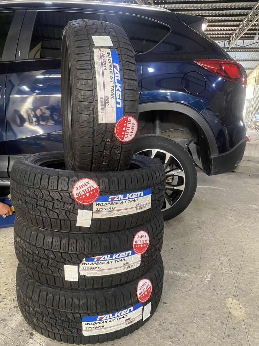 lốp ô tô 225/55R19 falken wilpeak at trail giá bao nhiêu
