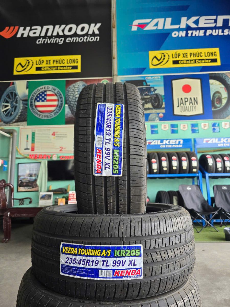 lốp kenda kr205 235/45R19 cho xe vinfast vf6