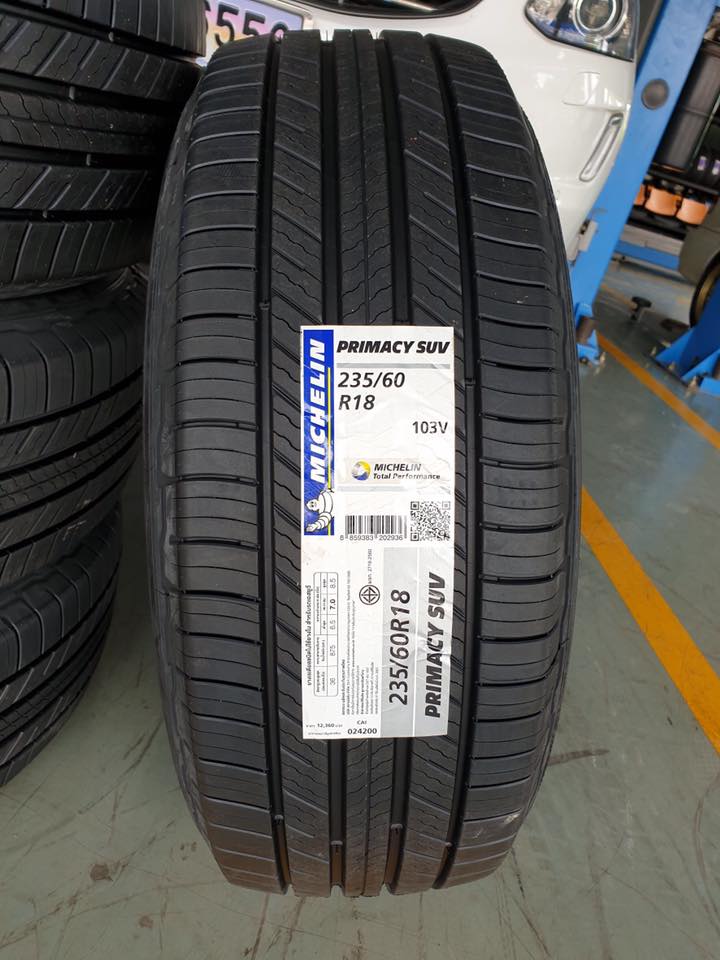 lốp xe 235/60R16 michelin primacy cho hyundai tucson