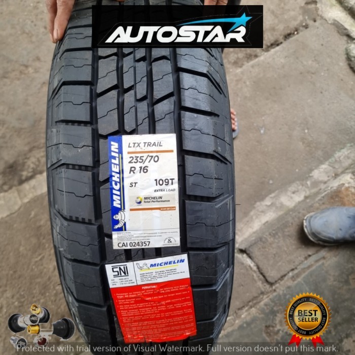 lốp xe 235/70R16 michelin ltx trail cho ford escape