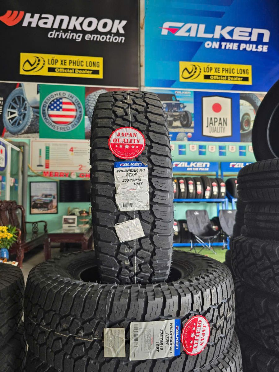 lốp 235/75R15 falken wildpeak at3w nhật bản