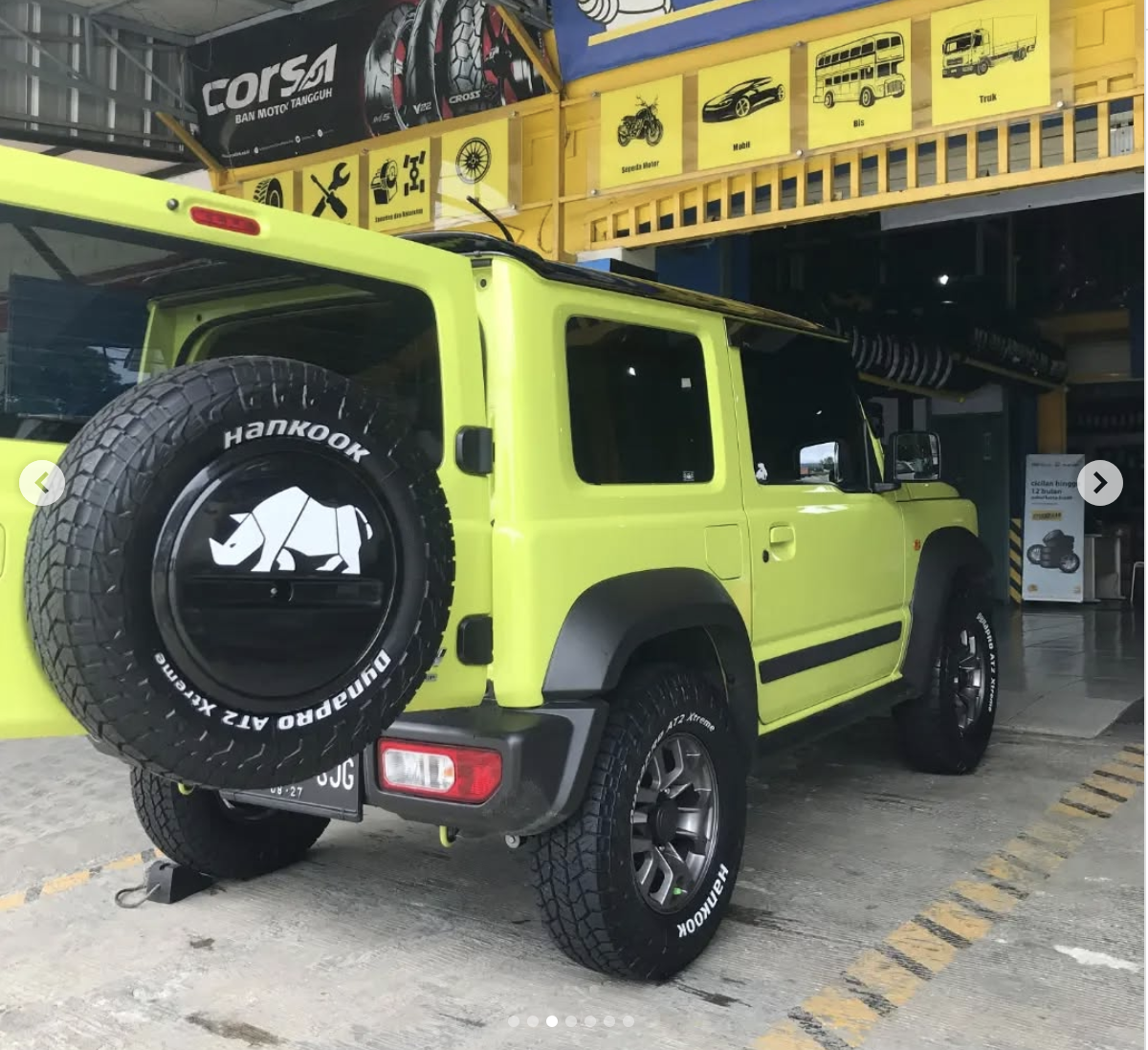 lốp 235/75R15 hankook dynapro rf12 xtreme cho suzuki jimny