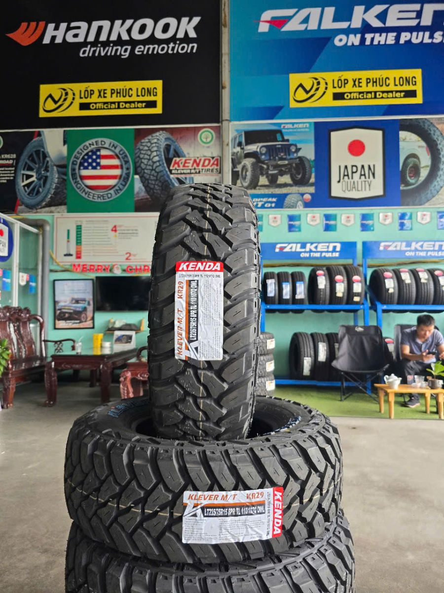 lốp kenda kr29 m/t 235/75R15 cho suzuki jjimny