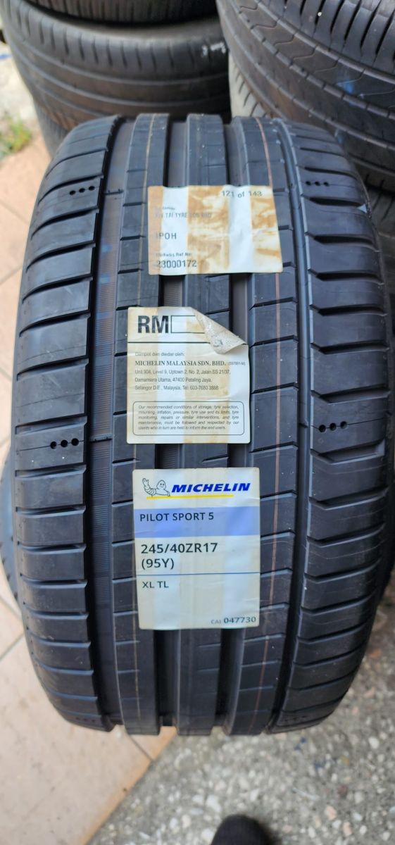 lốp xe 245/40ZR17 michelin cho xe audi a4