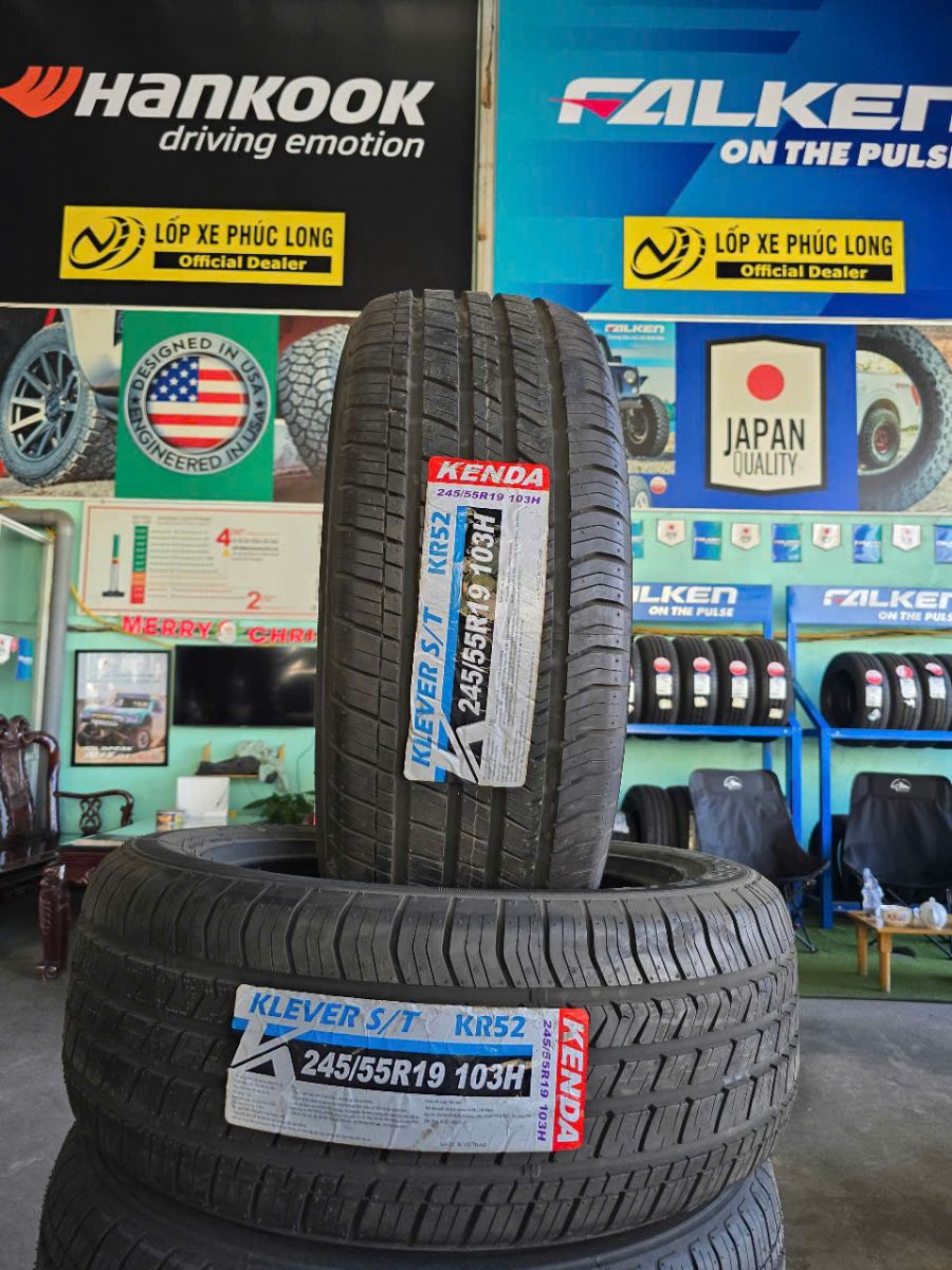 lốp ô tô kenda kr52 245/55R19 cho toyota venza