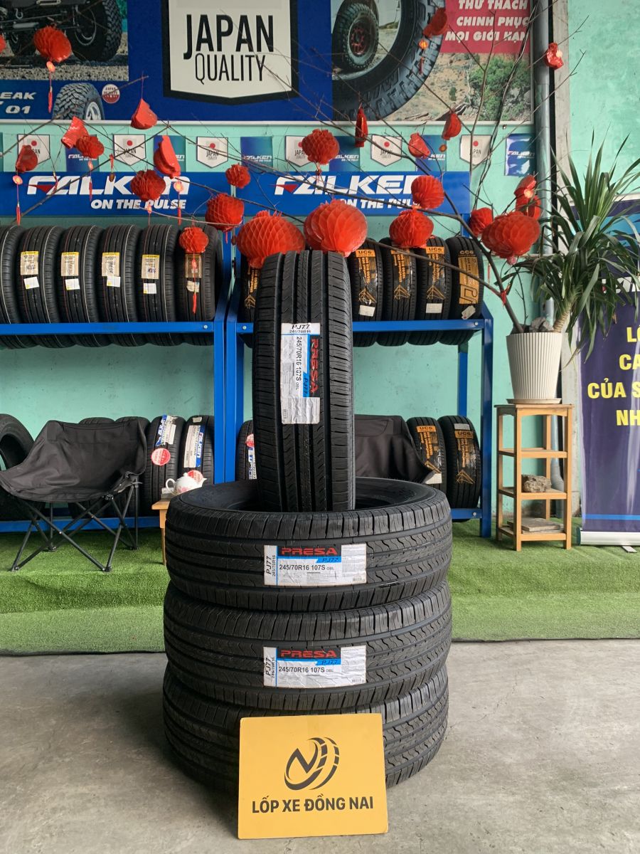 lốp ô tô 245/70R16 presa pj77 thái lan