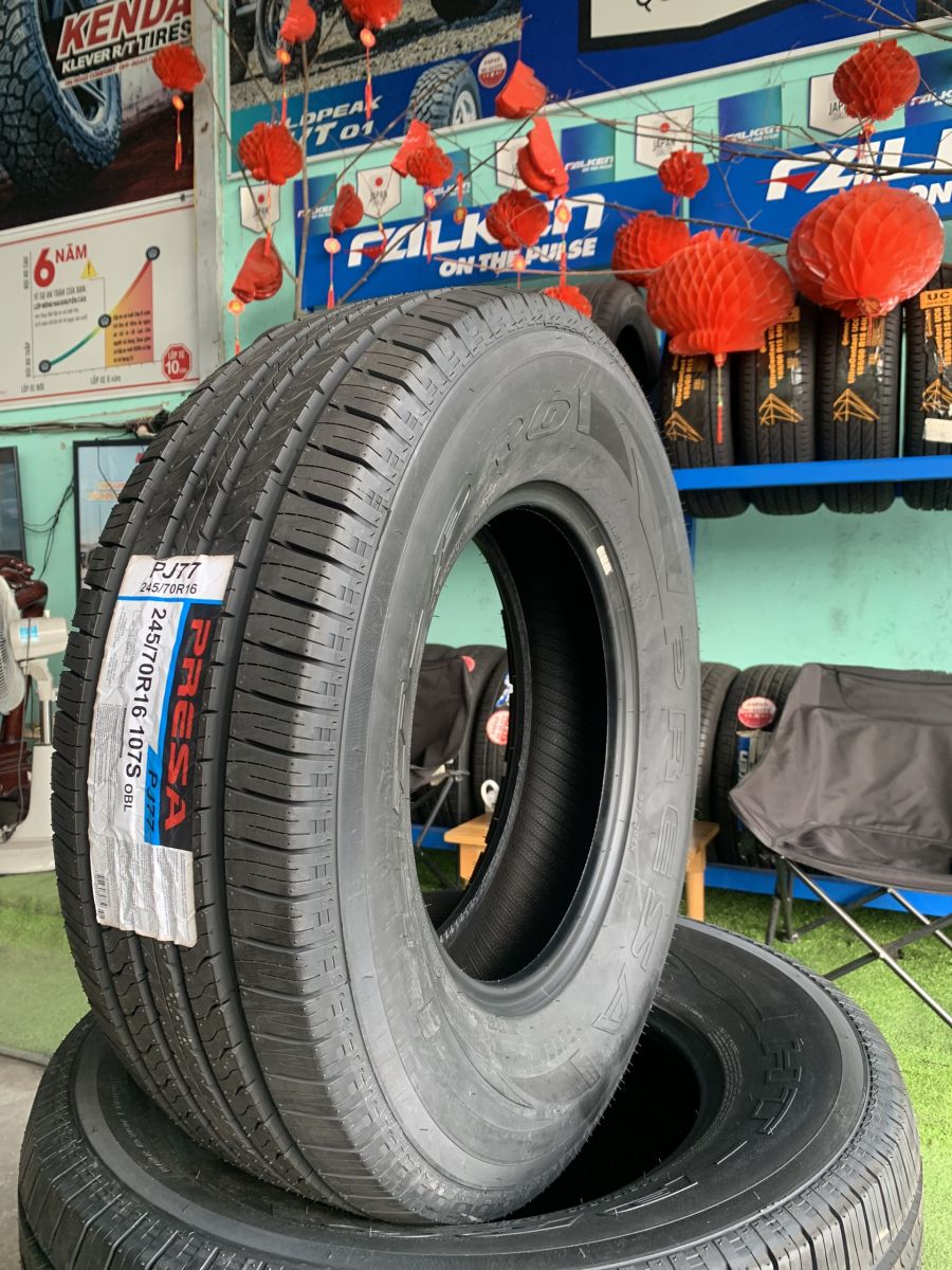 lốp ô tô 245/70R16 presa pj77 thái lan