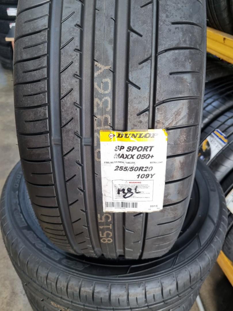 lốp 255/50R20 dunlop sp sport max 050 nhật bản