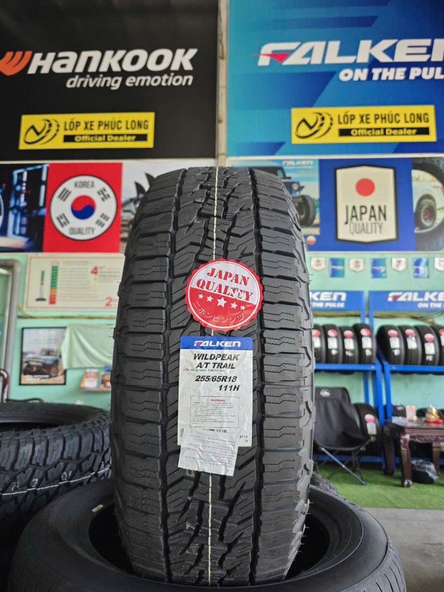 review lốp địa hình 255/65R18 falken wildpeak at trail