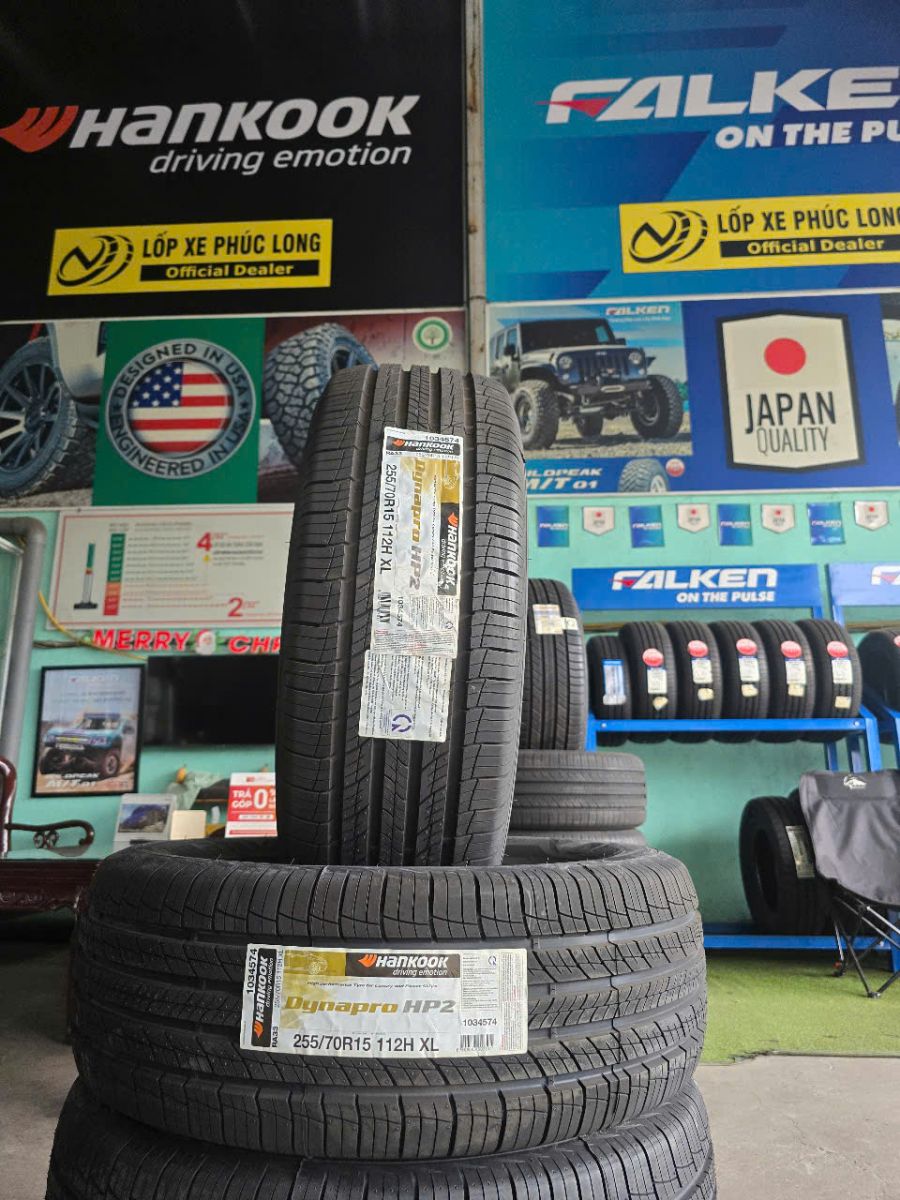lốp hankook 255/70R15 toyota hilux